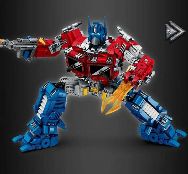 Конструктор для мальчиков Transformers 9216 Трансформеры Оптимус Прайм 1722 дет. (2435598541) - фото 5
