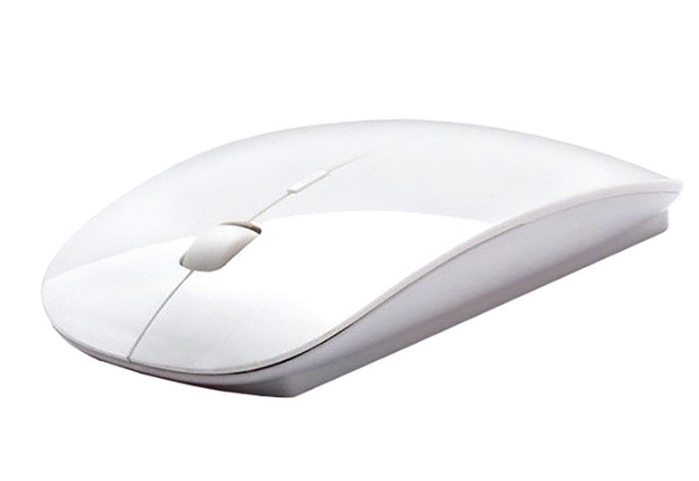 Мышь компьютерная беспроводная тонкая Wireless Mouse G 132 2.4GHz white