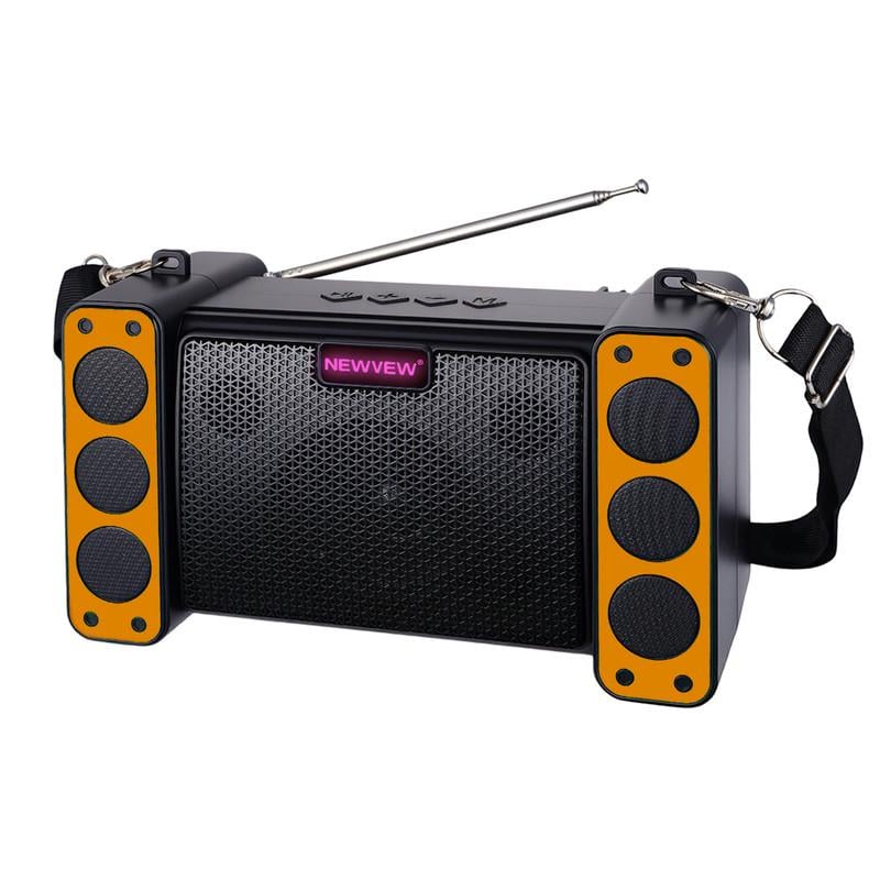 Портативна колонка NEWVEW NV-9172 Solar Panel/BT/USB/TF/FM Orange (33692516) Портативна колонка NEWVEW NV-9172 Solar Panel/BT/USB/TF/FM Orange (33692516)