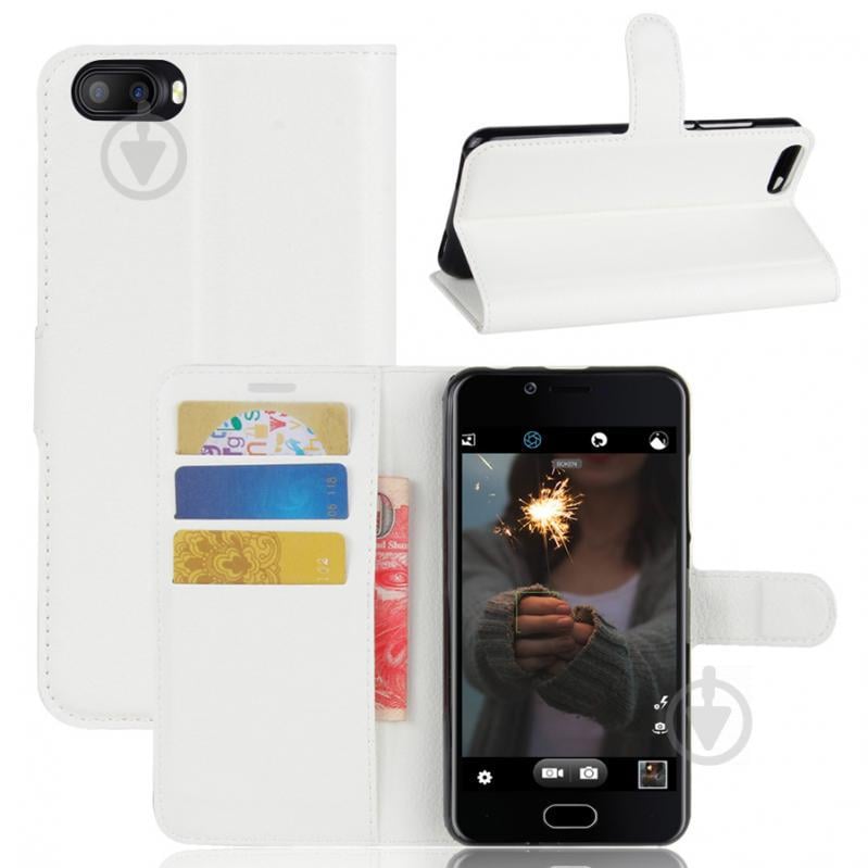 Чохол-книжка Litchie Wallet для Doogee Shoot 2 White (lwwh0039)