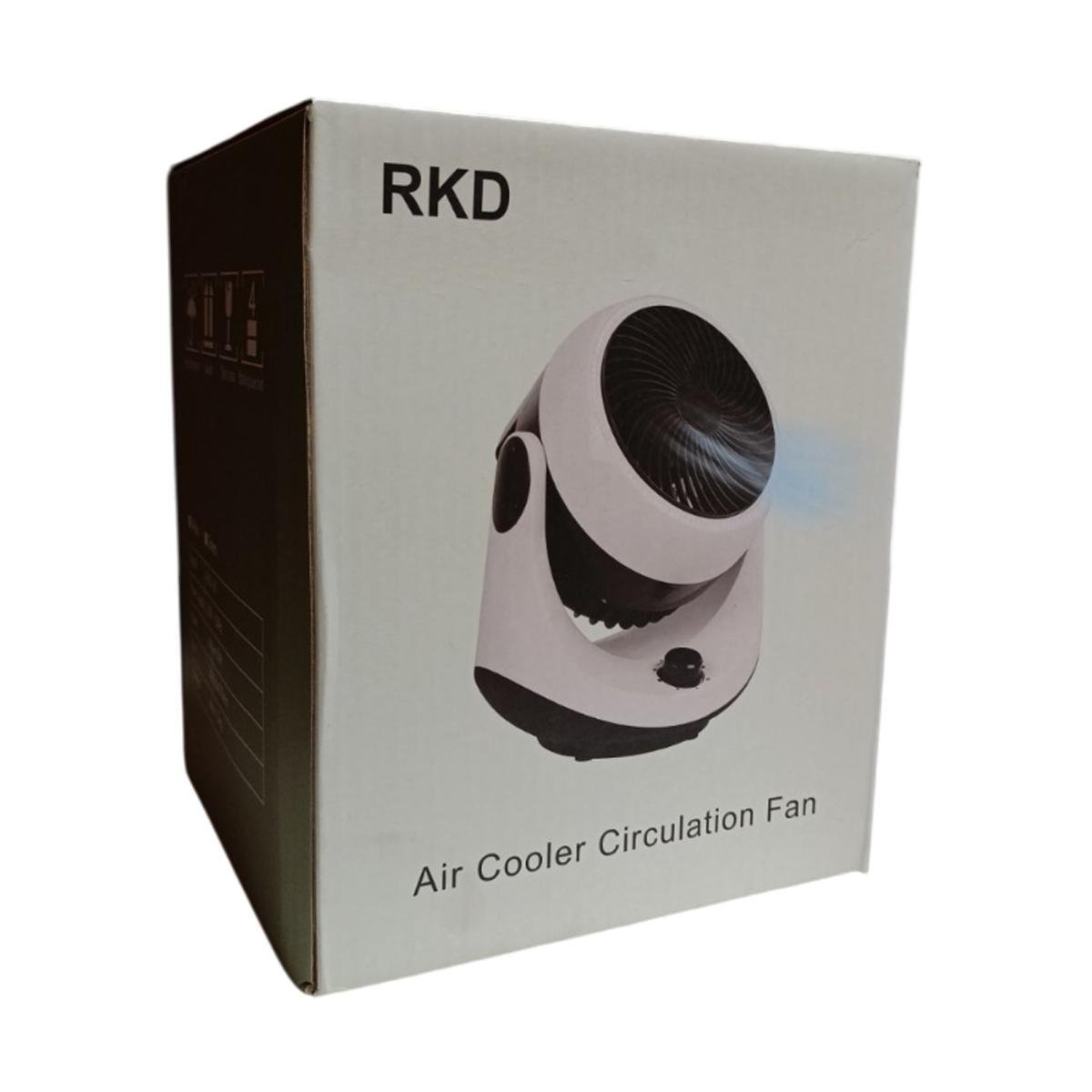 Вентилятор охлаждающий RKD-18 3D-вращение от сети 220V 35W White (200308) - фото 5