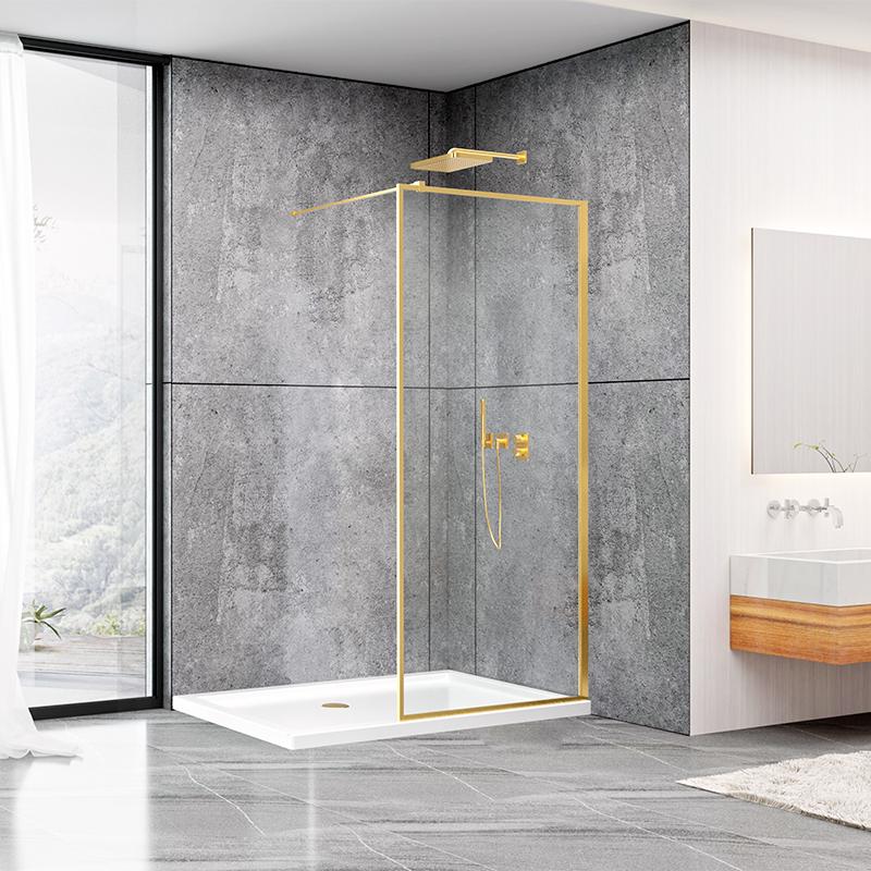 Душевая стенка Dusel Walk-In WL172G 1000x2000x8 мм Gold (12208856) Душевая стенка Dusel Walk-In WL172G 1000x2000x8 мм Gold (12208856)