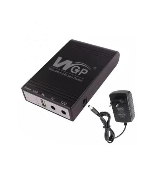 Повербанк Mini UPS WGP 8800 mAh DC 9 V 12 V для роутерів з блоком живлення (32) - фото 1