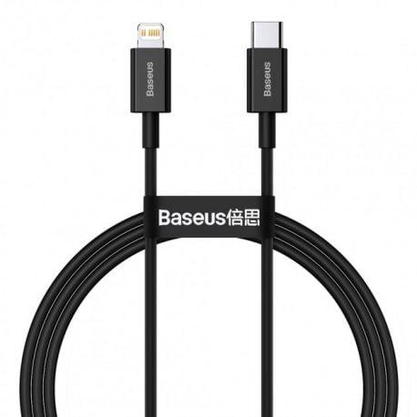 Кабель BASEUS Superior Series Fast Charging Data Cable Type-C to Lightning PD 20W 1 м Black (CATLYS-A01)
