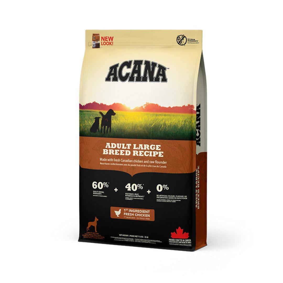 Корм сухий ACANA Adult Large Breed Recipe 11,4 кг (0064992521110) Корм сухий ACANA Adult Large Breed Recipe 11,4 кг (0064992521110)
