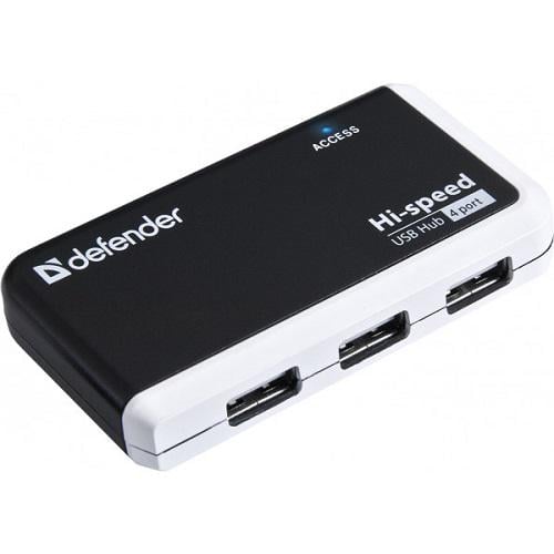 Концентратор Quadro Infix 4-port Черно-белый (83504)