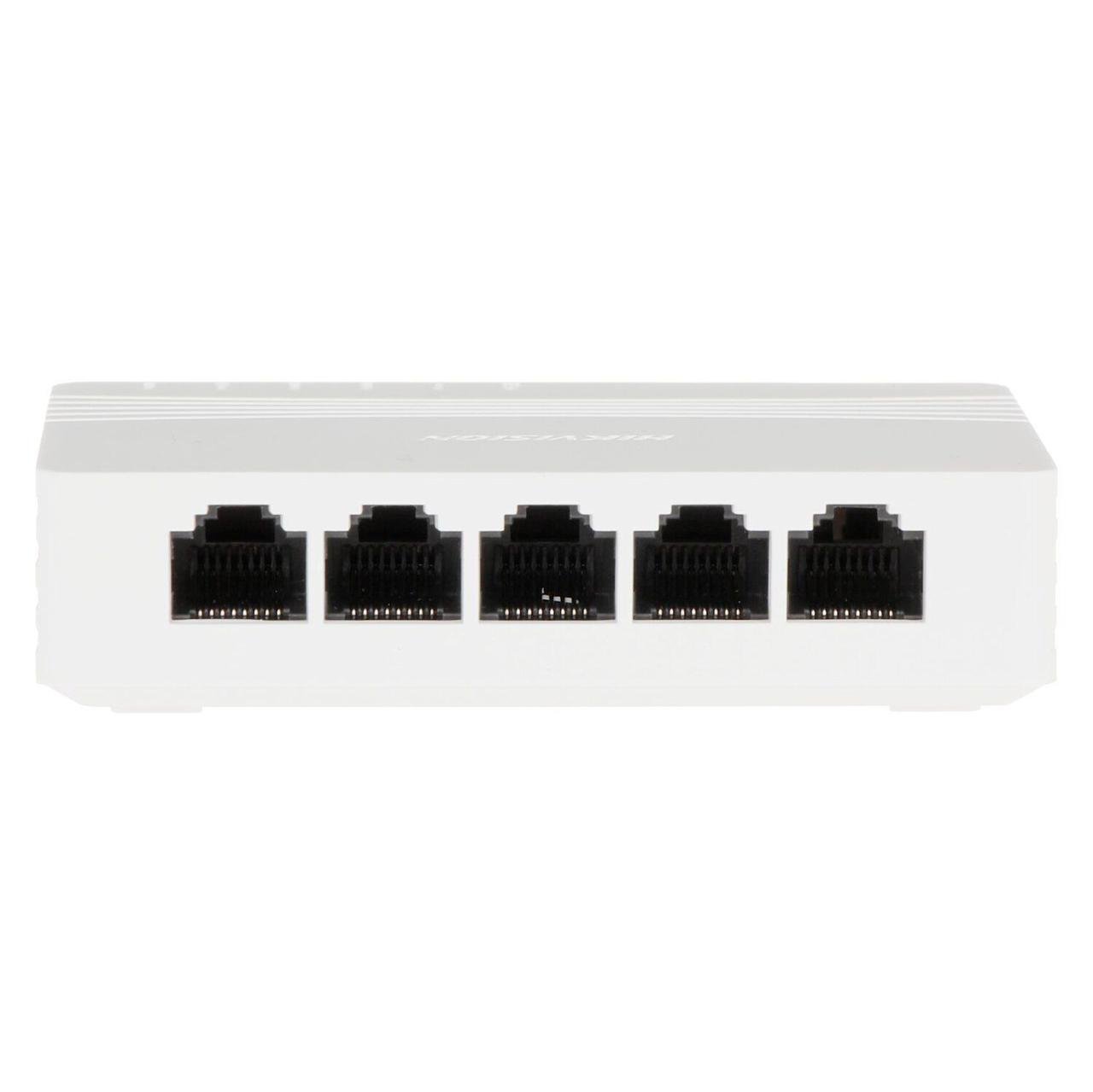 5-портовый коммутатор Hikvision DS-3E0505D-E - фото 1