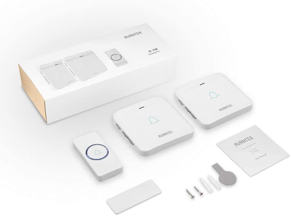 Дверний дзвінок Avantek бездротовий 600 м 56 мелодій (1529623837)