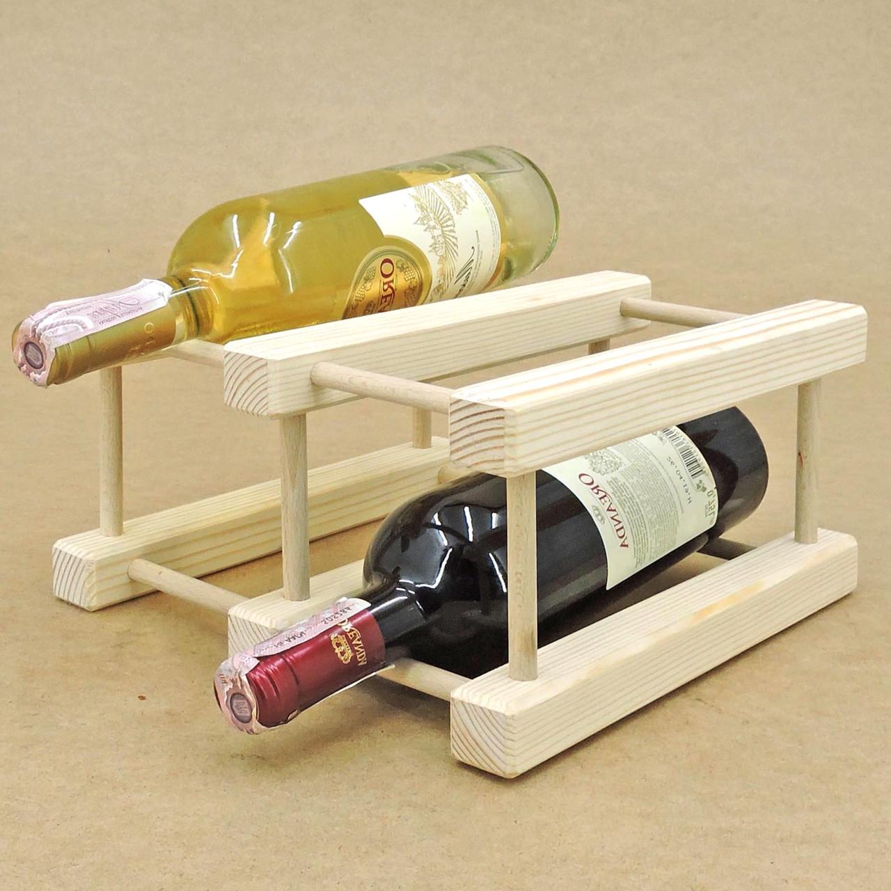 Полка для вина настольная Сенчури 2 Бланже (Впс-200301)