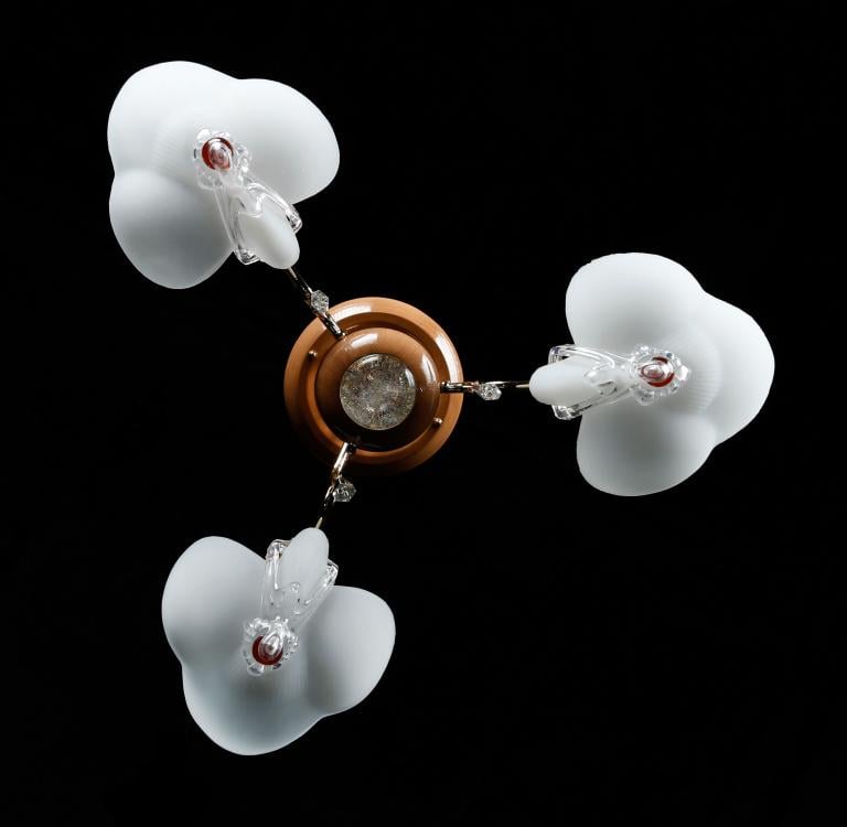 Люстра с плафонами Ray 9272/3+1 FGD+OREX (IR005931)