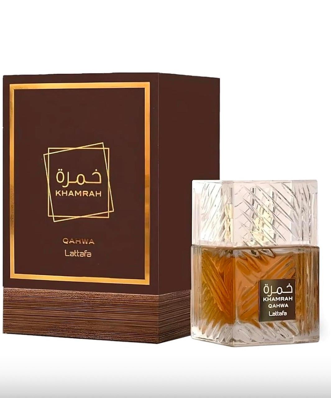 Парфюмерная вода Lattafa Perfumes Khamrah Qahwa унисекс сладкий цветочный аромат 100 мл (8059)