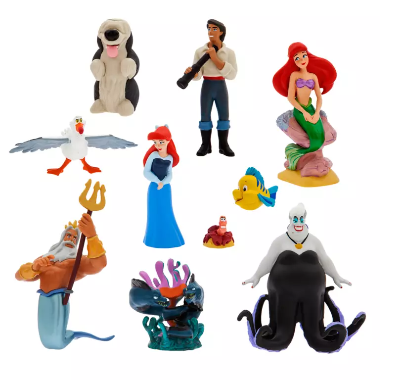 Набор фигурок Русалочка Ариэль 10 шт. (9836060)