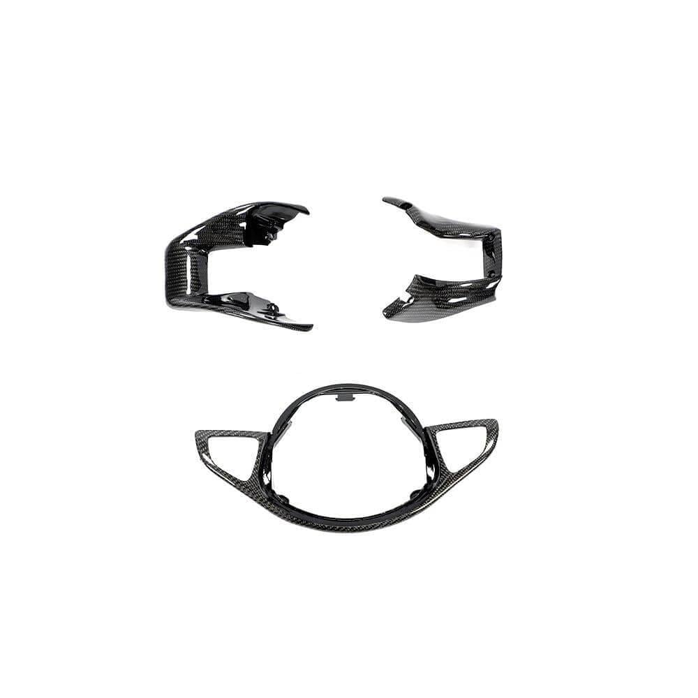 Накладка на руль DDCarbon для Mercedes A-сlass W176 2012-2018 гг. натуральный карбон (148008)