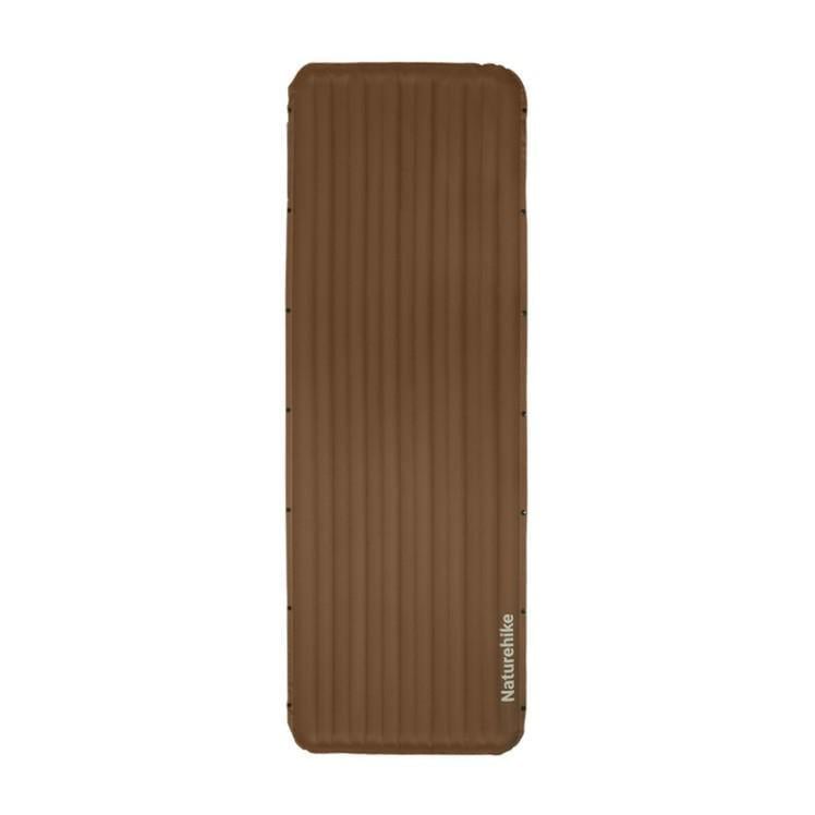 Матрас туристический надувной одноместный Naturehike CNK2450WS034 198x68x9,5 см Brown (6927595798881)