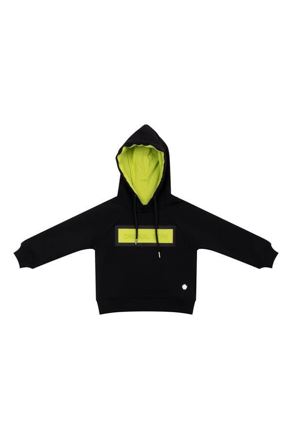 Свитшот для мальчика с капюшоном Zeyland 4 года 104 см Черный (8683169089219)