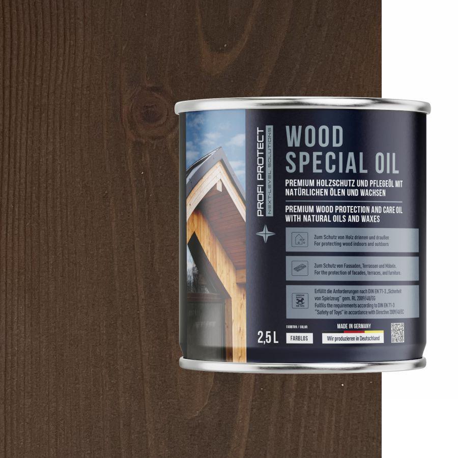 Лазур на основі бджолиного воску і лляної олії ProfiProtect Wood Special Oil 2,5 л Sherwood (22559226) - фото 1