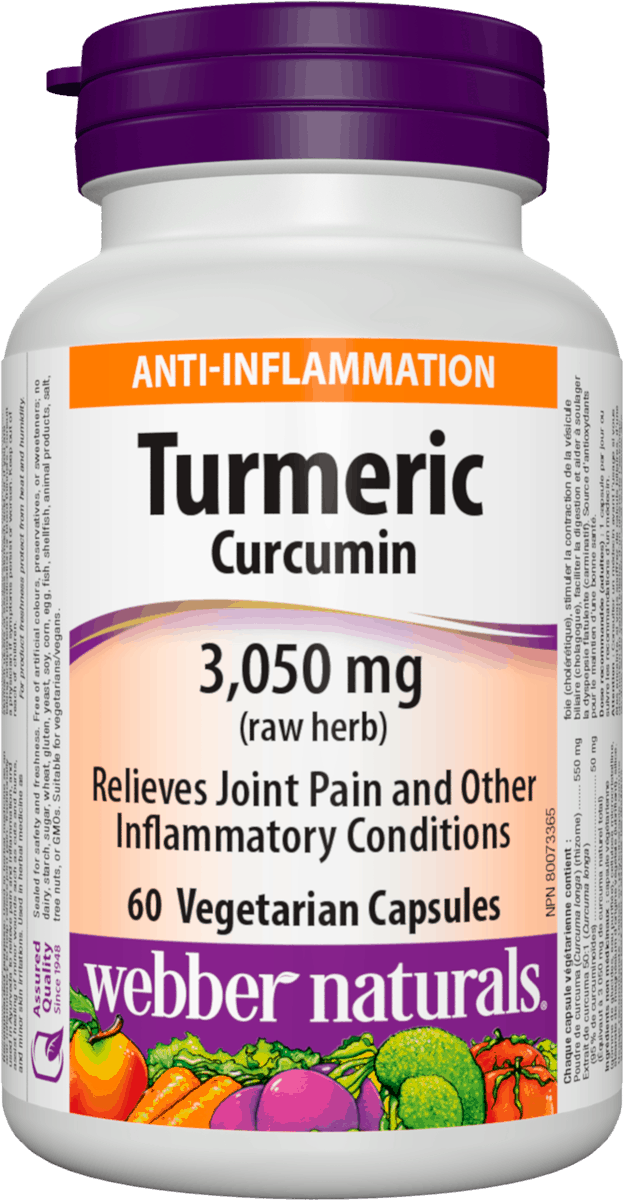 Витамины Turmeric Curcumine 3,050 мг 60 капсул