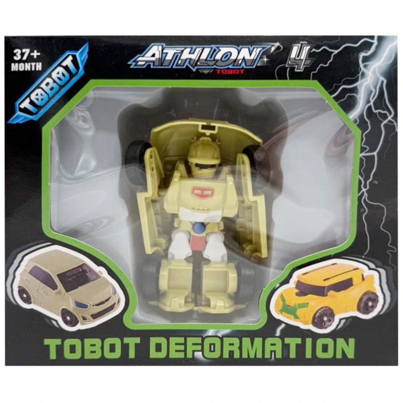 Машинка-трансформер Tobot 2в1 525-1 пластик Khaki