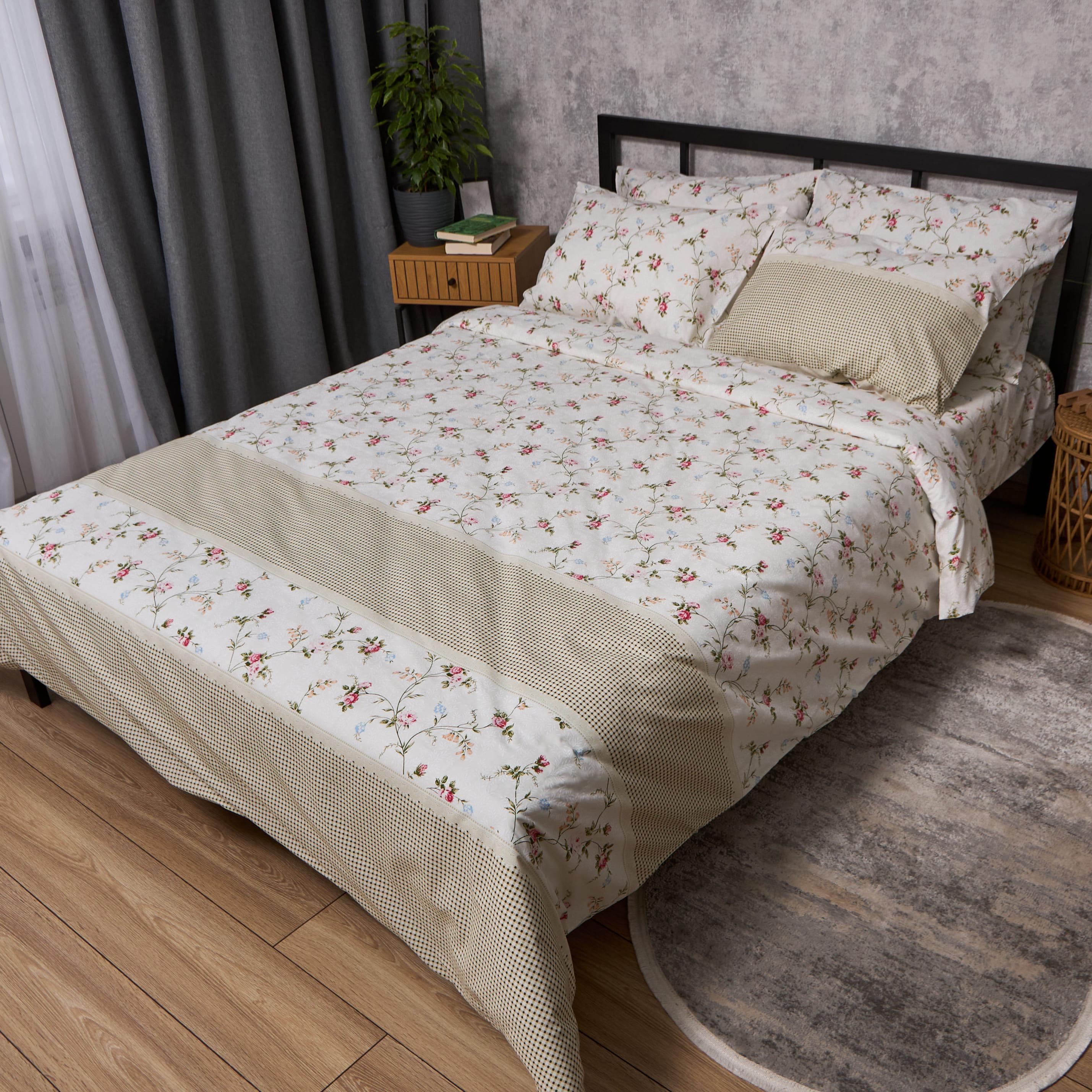 Комплект постільної білизни Moon&Star Бязь Gold Люкс Bloom Harmony полуторний 143х210 см (MS-820010412)