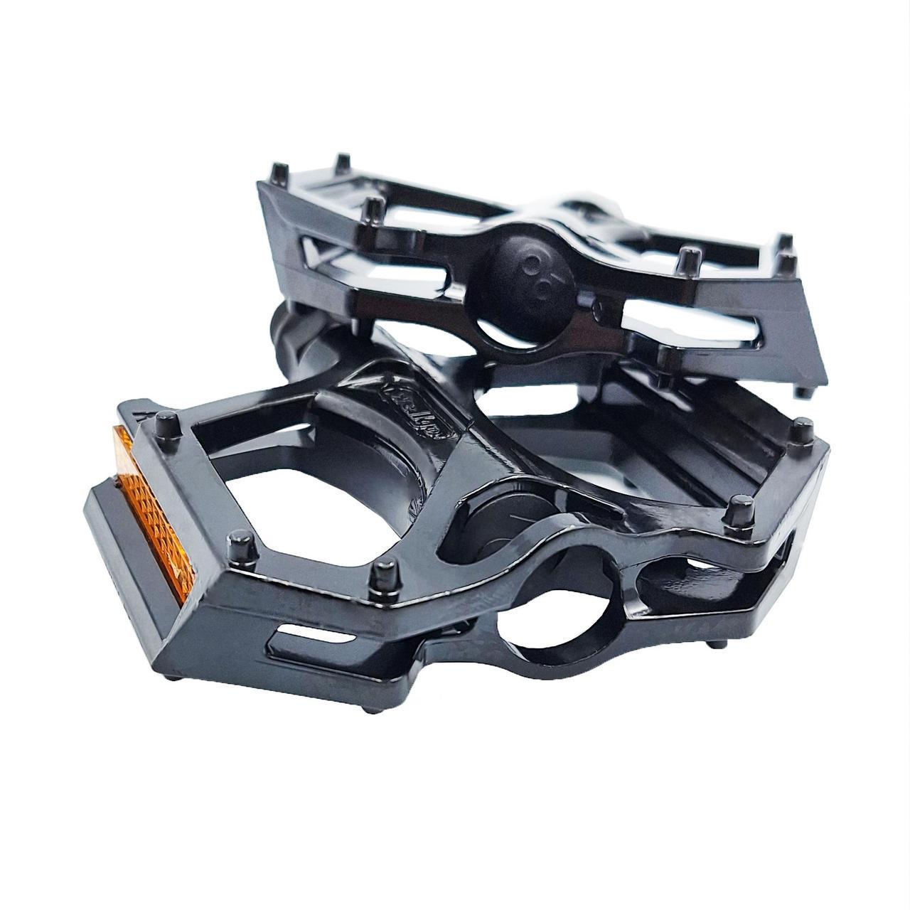 Педали велосипедные алюминиевые Wellgo M195 на полимерных подшипниках Черный (G0001511) - фото 3 Педали велосипедные алюминиевые Wellgo M195 на полимерных подшипниках Черный (G0001511) - фото 3