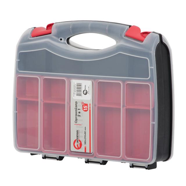 Органайзер Intertool BX-4005 15" 2в1 380x290x80 мм (9360733) - фото 6 Органайзер Intertool BX-4005 15" 2в1 380x290x80 мм (9360733) - фото 6