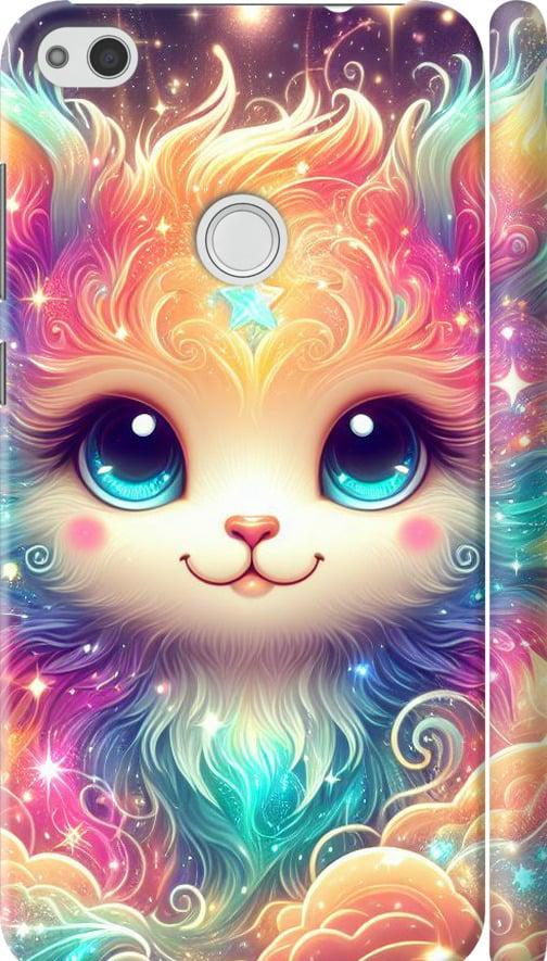Чехол на Huawei P8 Lite (2017) Сказочный котенок (5813m-777-42517)