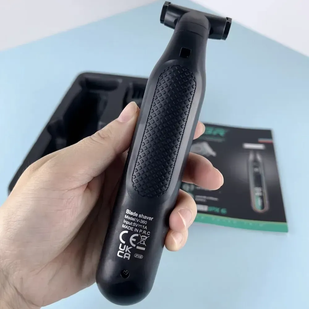 Акумуляторна електробритва тример з насадкою для стрижки, від USB, VGR V-360L (L) - фото 7 Акумуляторна електробритва тример з насадкою для стрижки, від USB, VGR V-360L (L) - фото 7