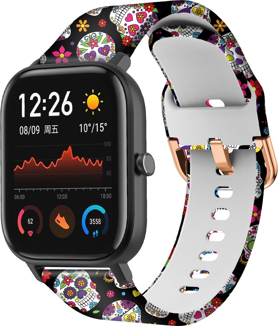 Ремешок Colorful для Amazfit GTS Skull (28527)