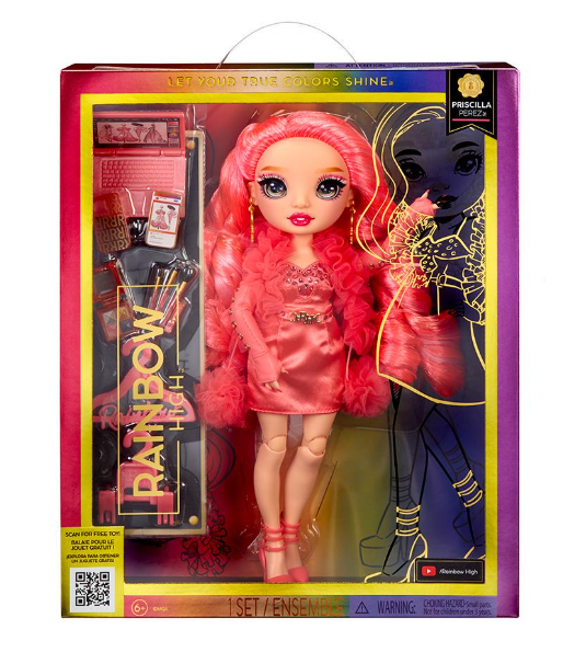 Лялька Rainbow High S23 Присцилла Перез з аксессуарами (MTT-189287) Лялька Rainbow High S23 Присцилла Перез з аксессуарами (MTT-189287)