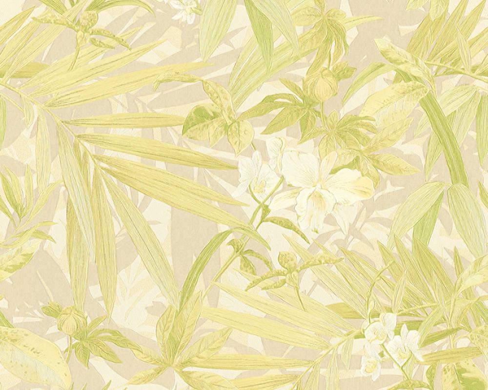 Обои виниловые на флизелиновой основе A.S.creation Vacation Бежевый/Желтый (34379-2)