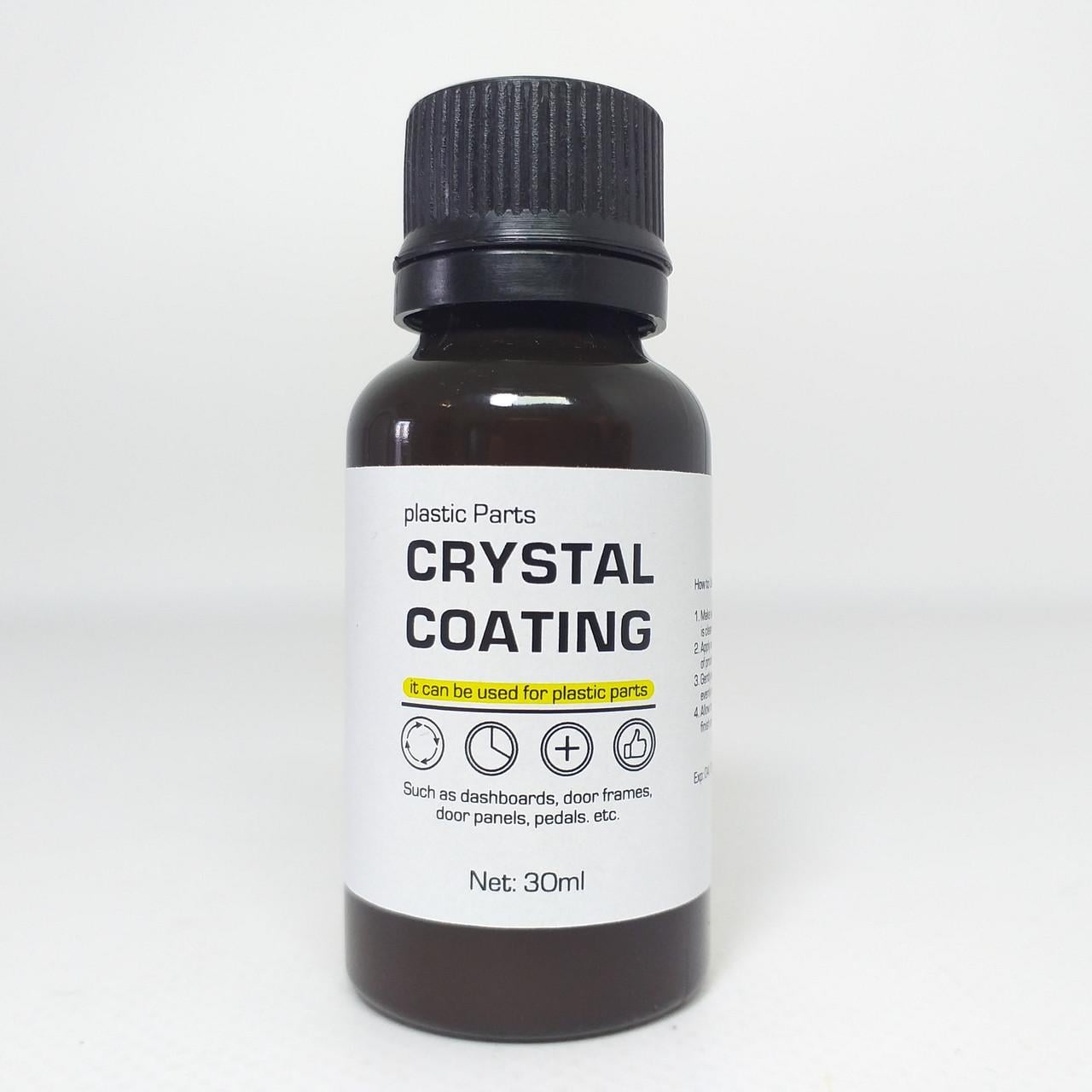 Засіб для відновлення пластику салону авто CRYSTAL Coating 30 мл (X-1988) - фото 3 Засіб для відновлення пластику салону авто CRYSTAL Coating 30 мл (X-1988) - фото 3