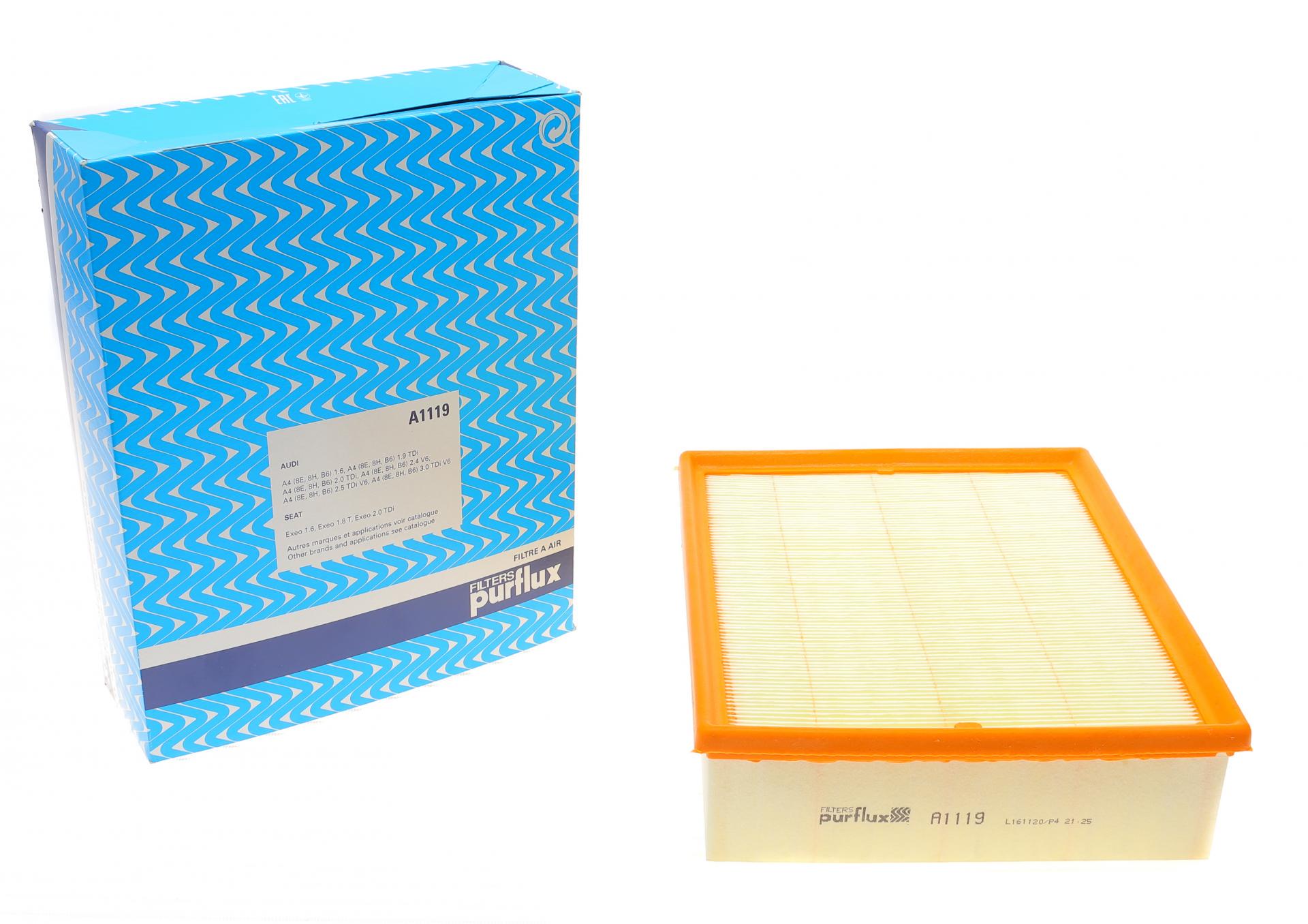 Фильтр воздушный PURFLUX для Audi A4- (A1119)