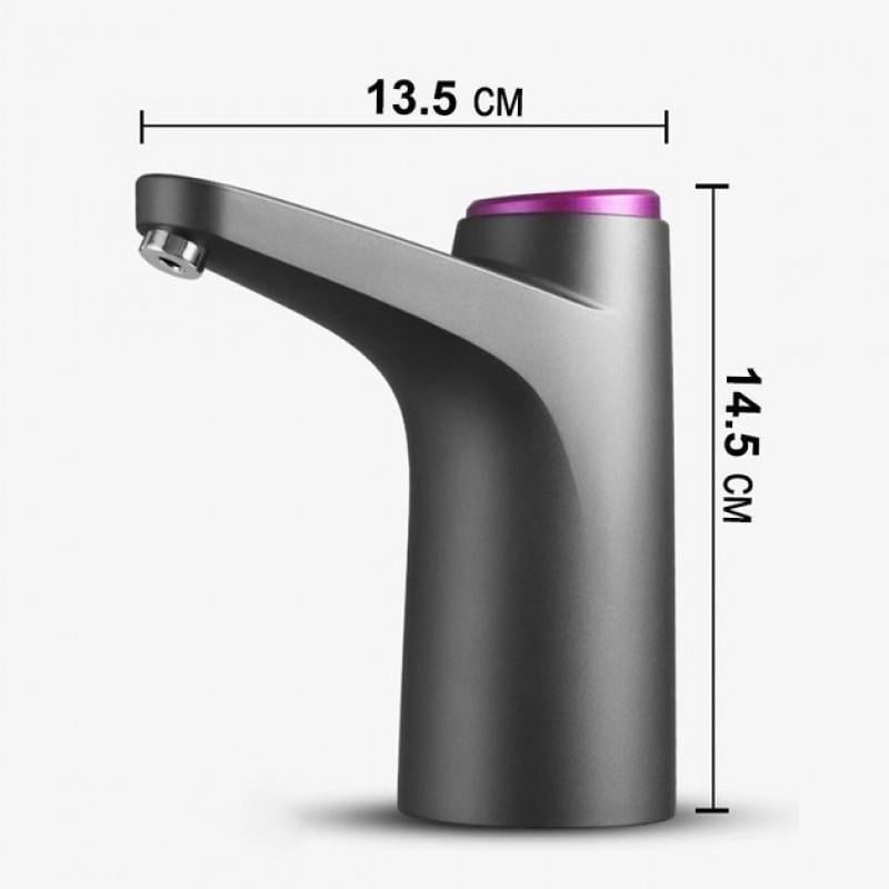 Помпа для воды аккумуляторная 1200 мА/ч Черный - фото 6 Помпа для воды аккумуляторная 1200 мА/ч Черный - фото 6