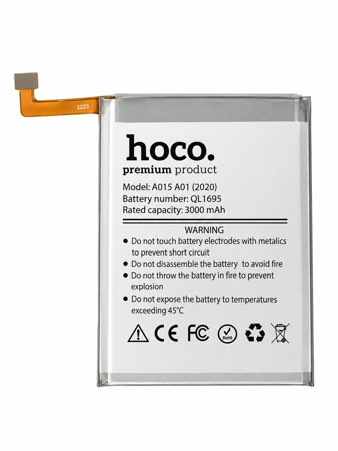 Аккумулятор Hoco для Samsung Galaxy A01 A015 (29769229)