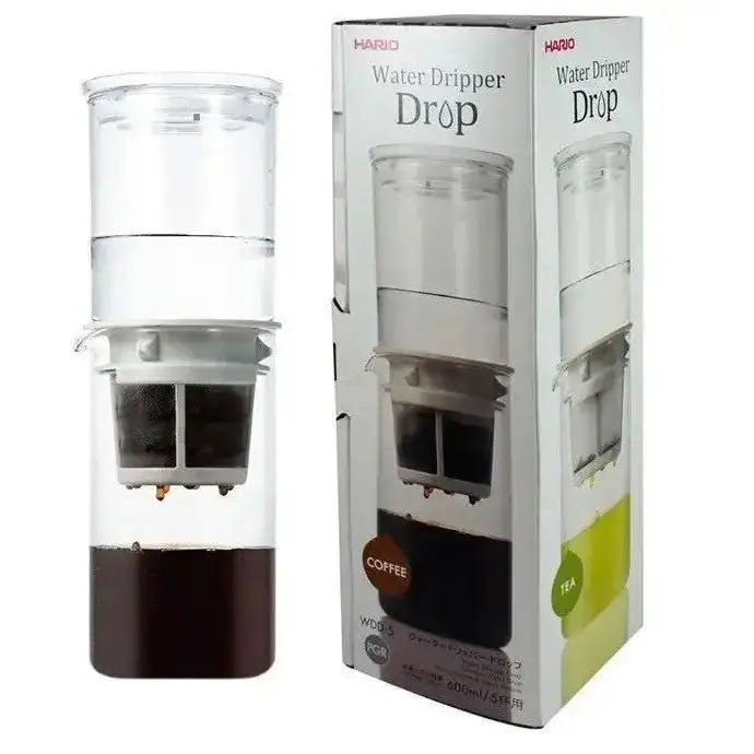 Капельный cold-brew заварник Hario Drop для холодного кофе 600 мл (WDD-5) - фото 5 Капельный cold-brew заварник Hario Drop для холодного кофе 600 мл (WDD-5) - фото 5
