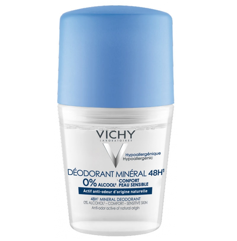Дезодорант минеральный Vichy Déodorant Minéral 48H без солей алюминия 50 мл (35021503) Дезодорант минеральный Vichy Déodorant Minéral 48H без солей алюминия 50 мл (35021503)
