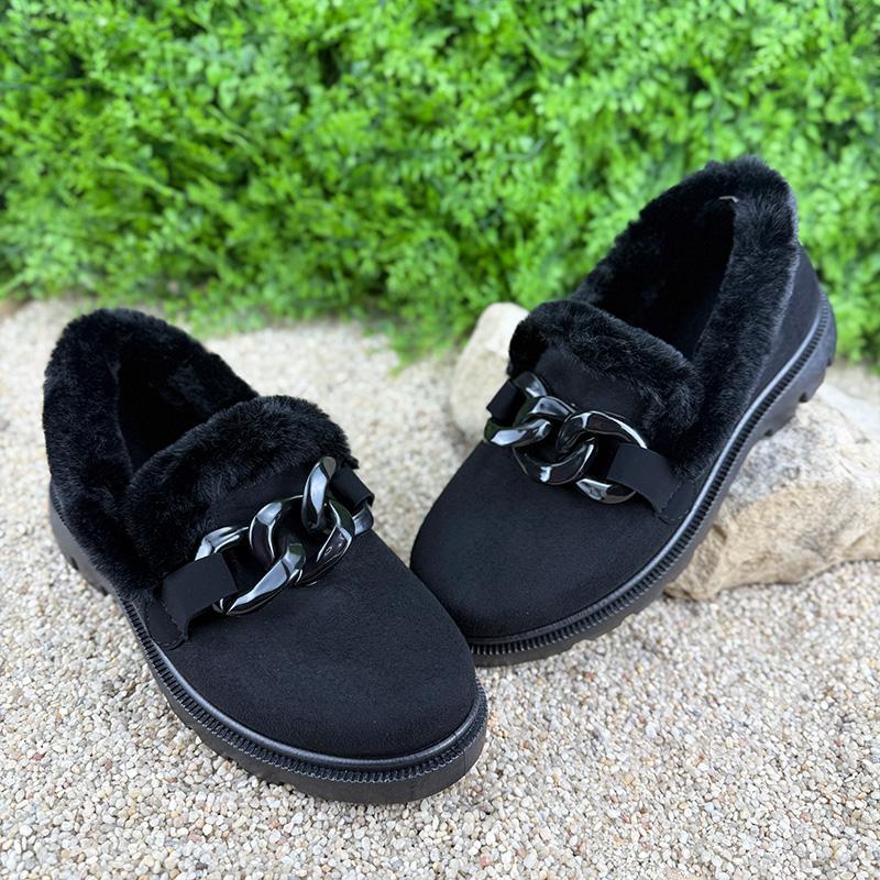 Бурки бабуші зимові жіночі Е-0020103 p. 38 24,5 см Чорний (111667731)