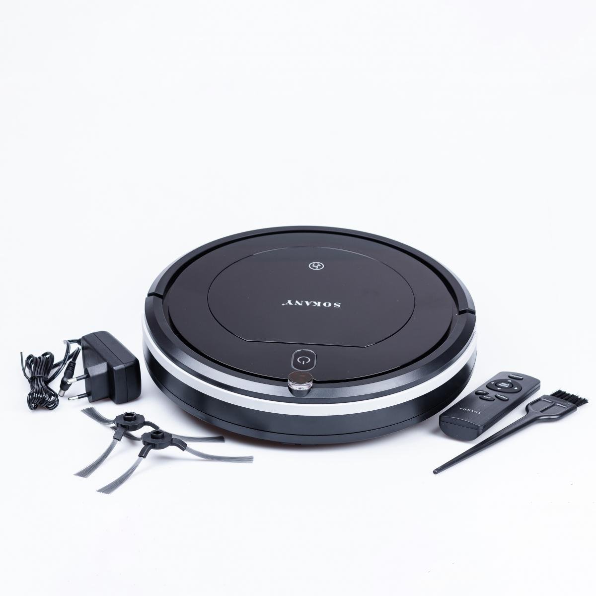 Робот-пилосос Sokany SK-13017 з пультом ДК Чорний (SK13017B) - фото 4 Робот-пилосос Sokany SK-13017 з пультом ДК Чорний (SK13017B) - фото 4