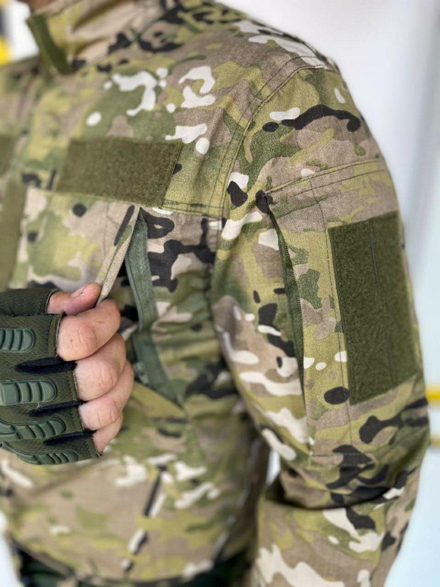 Костюм ріпстоп статутний ГОСТ кітель + штани XXL Multicam - фото 4 Костюм ріпстоп статутний ГОСТ кітель + штани XXL Multicam - фото 4