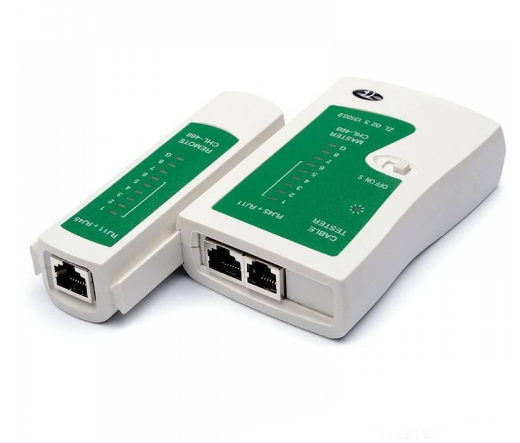 Тестер кабельний Merlion NS-468N RJ-45 без батарейки Q100 Тестер кабельний Merlion NS-468N RJ-45 без батарейки Q100