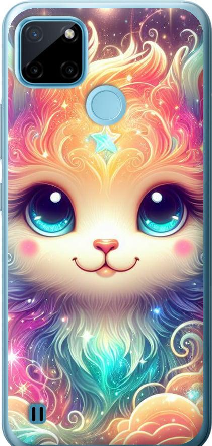 Чехол на Realme C21Y Сказочный котенок (5813u-2472-42517)