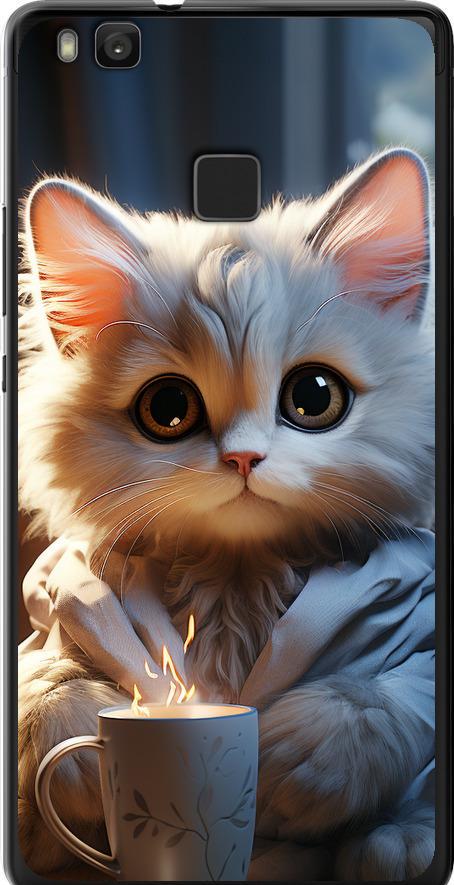 Чехол на Huawei P9 Lite White cat (5646u-298-42517)