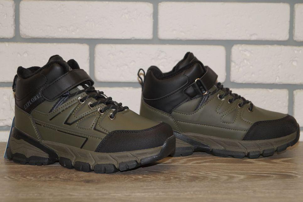 Ботинки зимние детские BBT.KIDS р. 34 21,5 см Зеленый/Черный (31342-34) - фото 6 Ботинки зимние детские BBT.KIDS р. 34 21,5 см Зеленый/Черный (31342-34) - фото 6