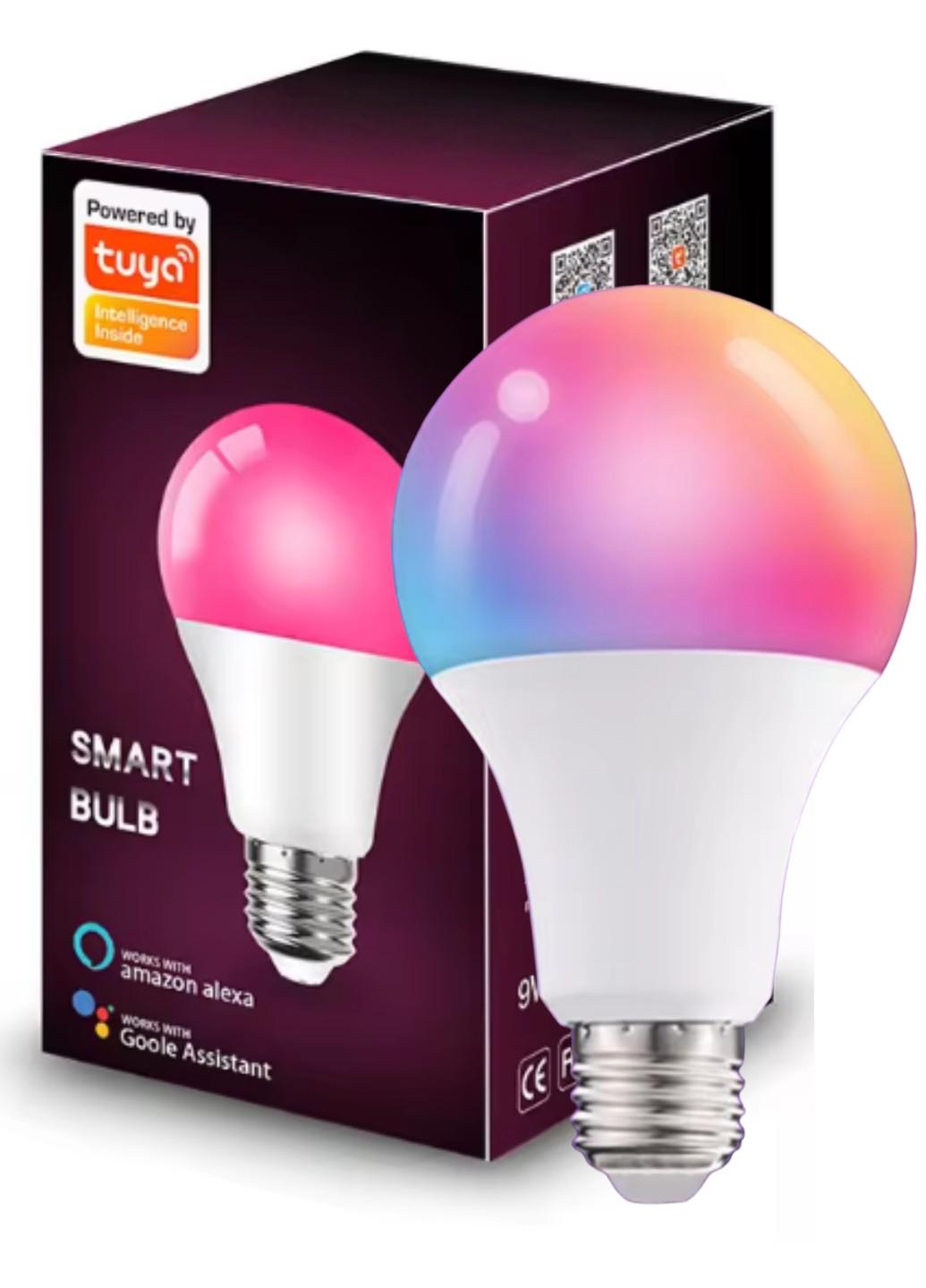 Умная лампочка Tuya Smart LED Wi-Fi A60 E27 2700-6500 K 9 W Color/White (1780956)