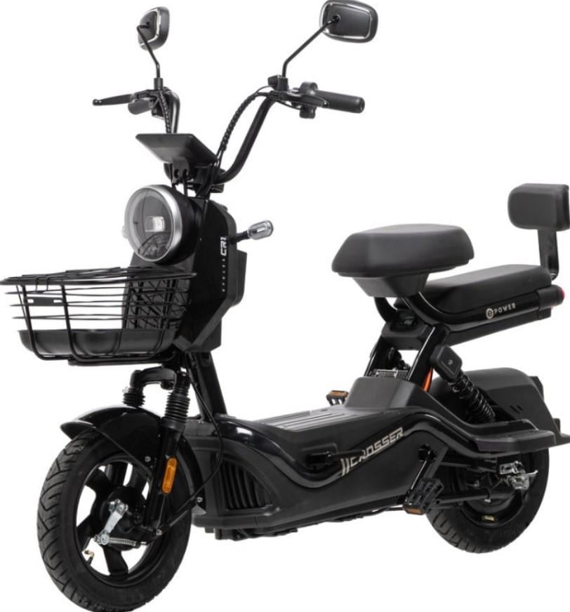 Электроскутер Crosser CR-1 60V 24 Ah 800W Черный (2104619504)