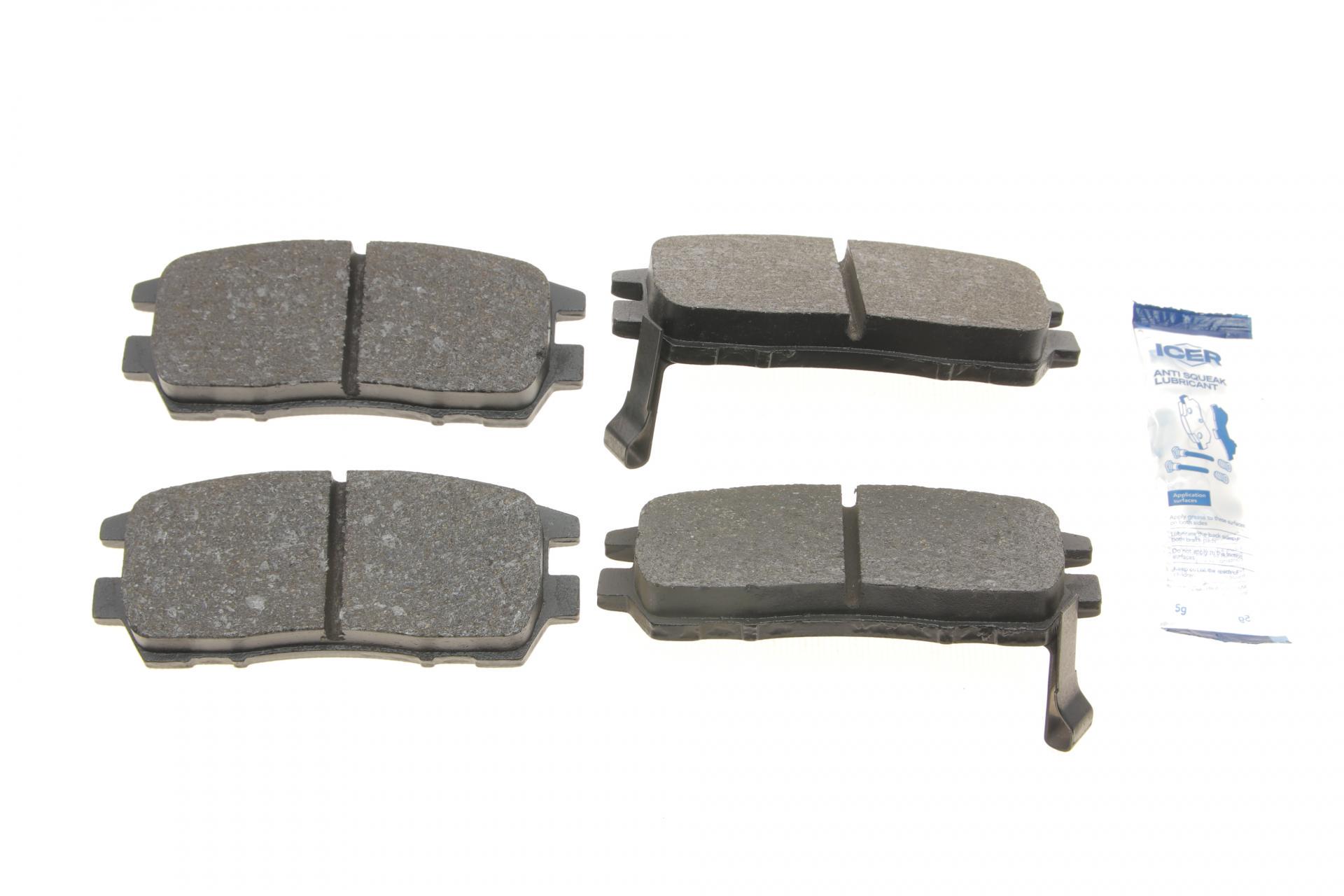 Колодки тормозные задние ICER для Mitsubishi Pajero 90-/L400 95-05 (140980)