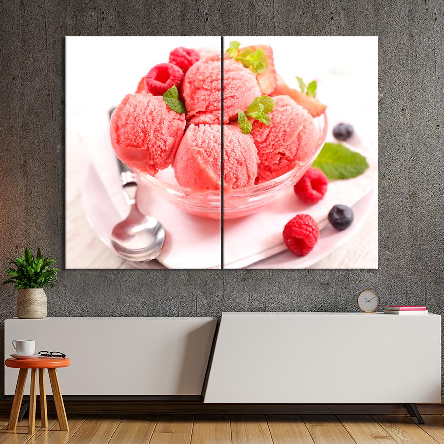 Настенний декор Освежающий малиновый сорбет 71x51 см (A370-2)