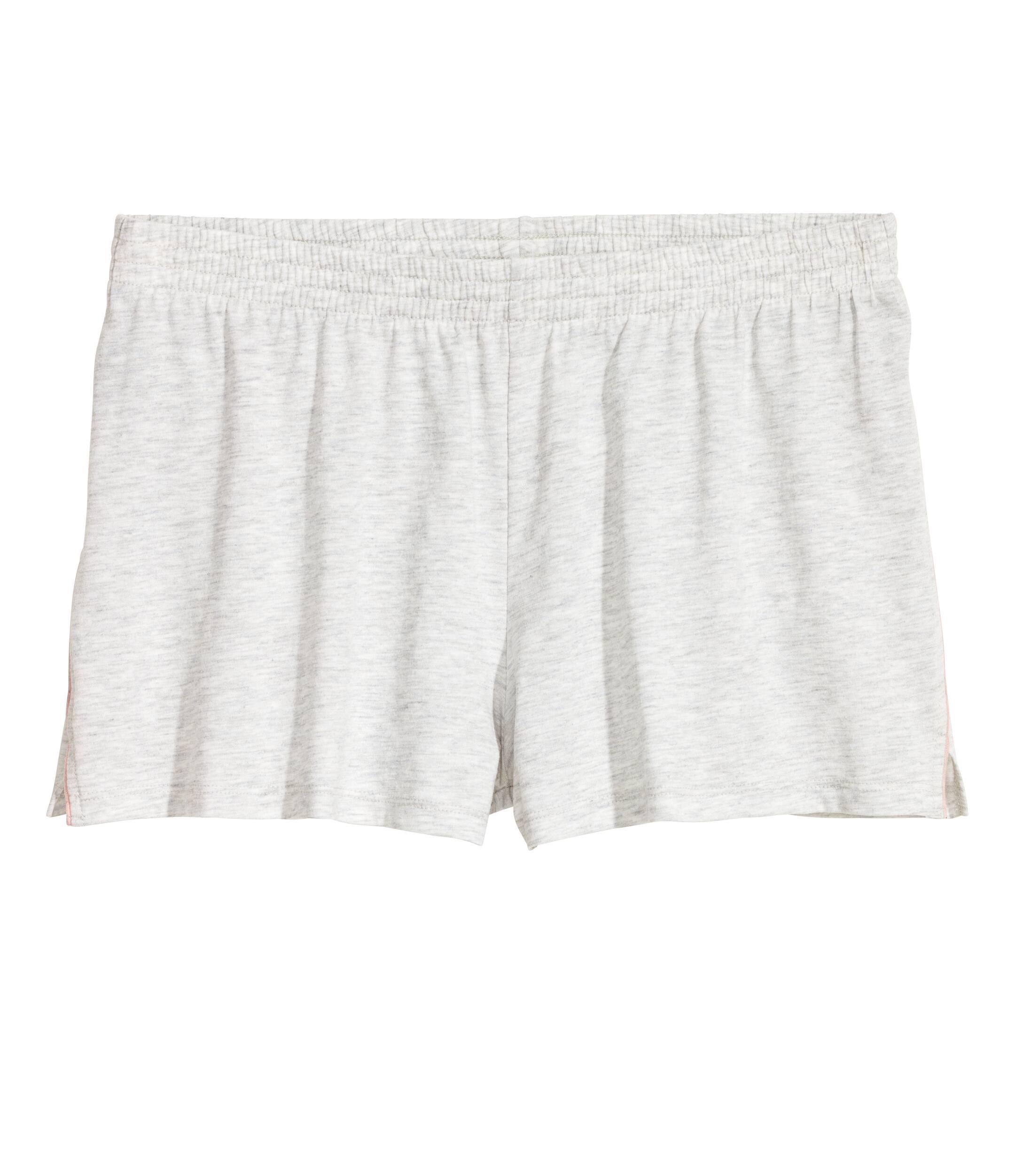 Шорты H&M 508184П XS Серый меланж