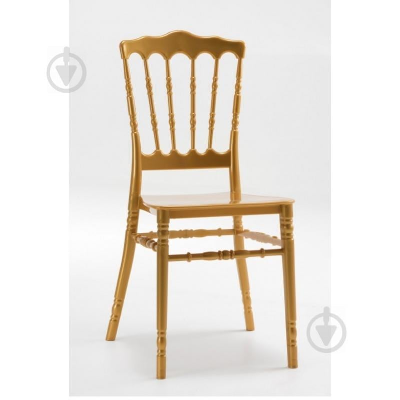 Штабелируемый стул Наполеон SDM пластиковый Золотой