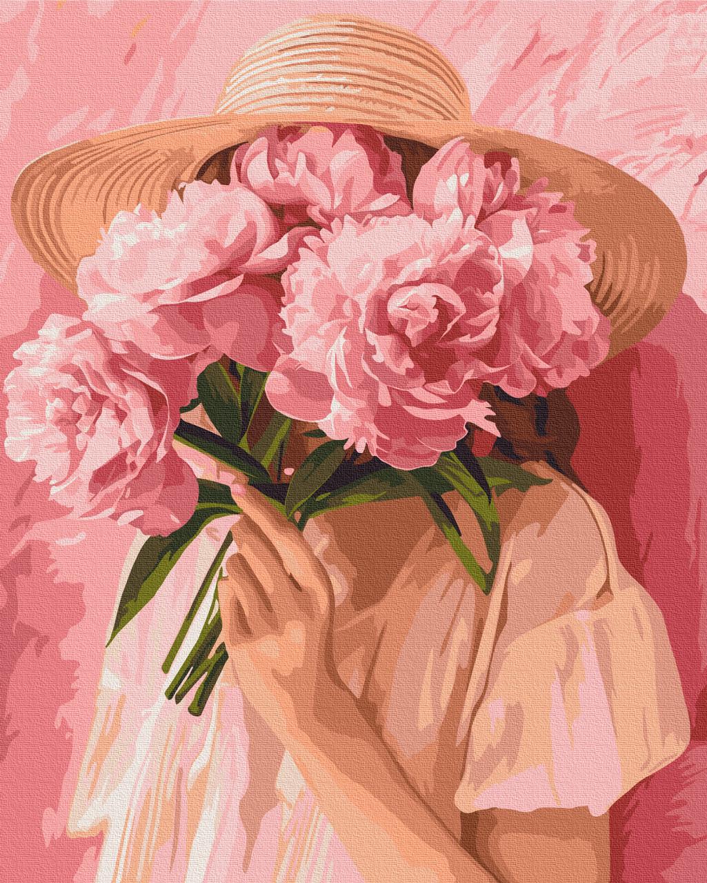 Картины по номерам Brushme "Розовое настроение" 40х50 см (BS54089)